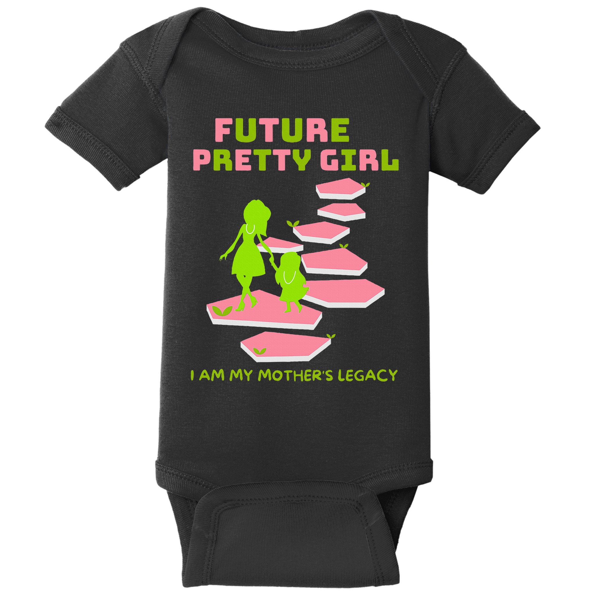 Future Pretty Girl First Black Sorority Baby Bodysuit