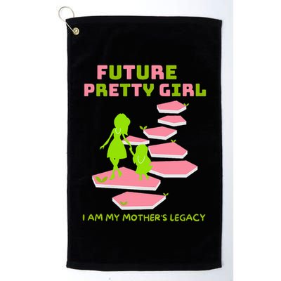 Future Pretty Girl First Black Sorority Golf Towel