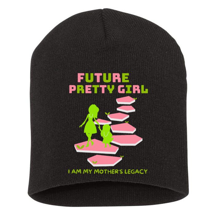 Future Pretty Girl First Black Sorority Short Acrylic Beanie