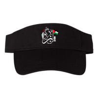 Free Palestine Gaza Palestinian Valucap Bio-Washed Visor