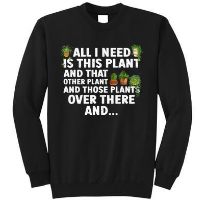 Funny Plant Gardening Garden Plant Lovers Sweatshirt