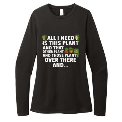 Funny Plant Gardening Garden Plant Lovers Womens CVC Long Sleeve Shirt