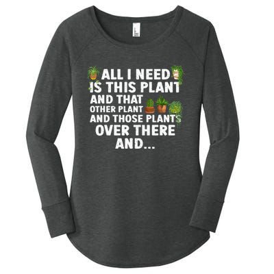 Funny Plant Gardening Garden Plant Lovers Women's Perfect Tri Tunic Long Sleeve Shirt