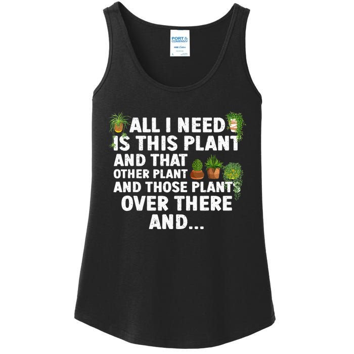 Funny Plant Gardening Garden Plant Lovers Ladies Essential Tank