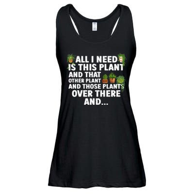 Funny Plant Gardening Garden Plant Lovers Ladies Essential Flowy Tank