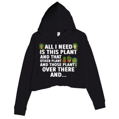 Funny Plant Gardening Garden Plant Lovers Crop Fleece Hoodie