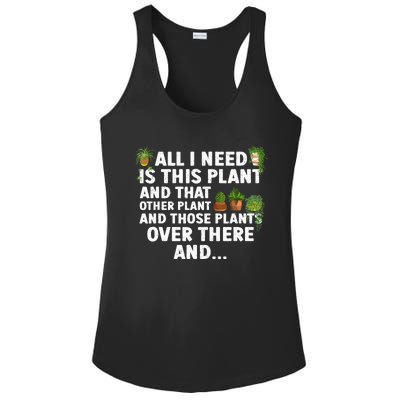 Funny Plant Gardening Garden Plant Lovers Ladies PosiCharge Competitor Racerback Tank