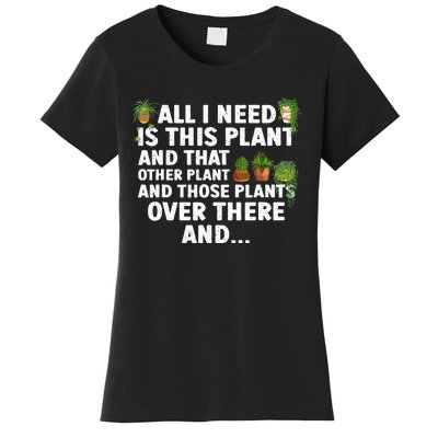 Funny Plant Gardening Garden Plant Lovers Women's T-Shirt