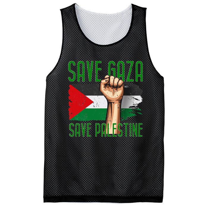 Free Palestine Gaza Flag Arabic Freedom Distressed Vintage Mesh Reversible Basketball Jersey Tank