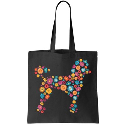 Flower Poodle Gift Tote Bag