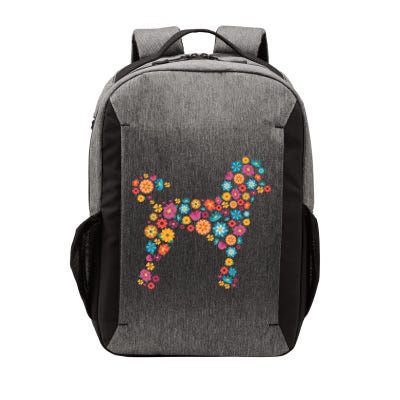 Flower Poodle Gift Vector Backpack