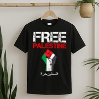 Free Palestine Gaza Palestinian Fist T-Shirt