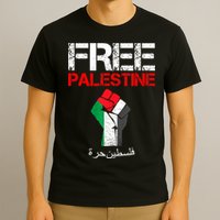 Free Palestine Gaza Palestinian Fist T-Shirt