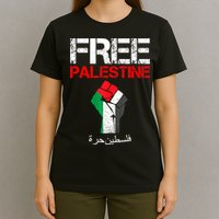 Free Palestine Gaza Palestinian Fist T-Shirt