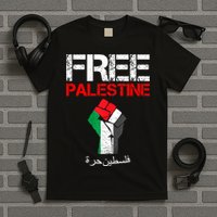 Free Palestine Gaza Palestinian Fist T-Shirt