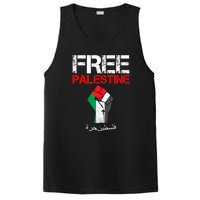 Free Palestine Gaza Palestinian Fist PosiCharge Competitor Tank