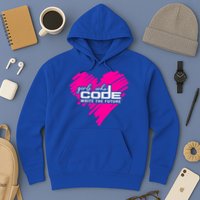 Funny Programmer Girl Coder Girls Who Code Write The Future Gift Hoodie