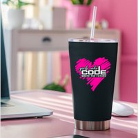 Funny Programmer Girl Coder Girls Who Code Write The Future Gift Permanent Decal Sticker
