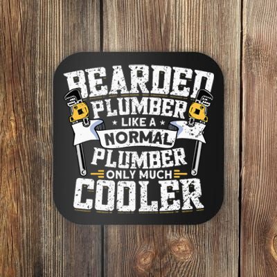 Funny Plumber Gift For Cool Plumbing Play With Nipples Coaster