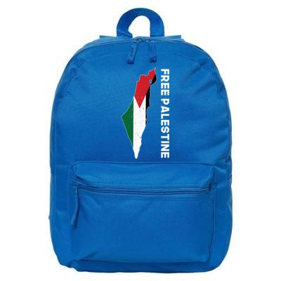 Free Palestine Gift Free Gaza Palestine Flag Arabic Gift 16 in Basic Backpack