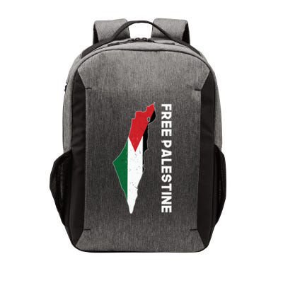 Free Palestine Gift Free Gaza Palestine Flag Arabic Gift Vector Backpack