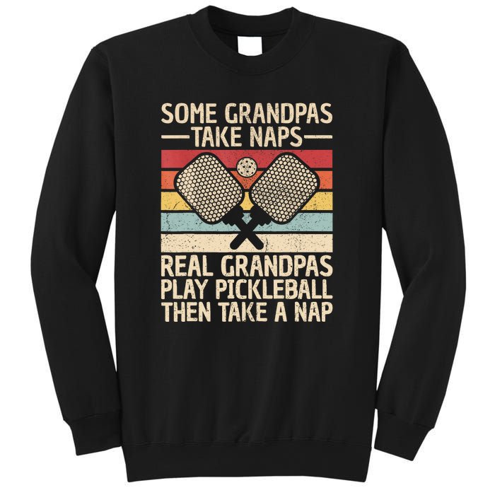 Funny Pickleball Grandpa Pickleball Player Vintage Pickleball Lovers Gift Sweatshirt