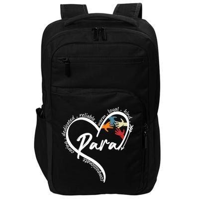 Funny Paraprofessional Graphic Tees Tops Back To School Art Impact Tech Backpack
