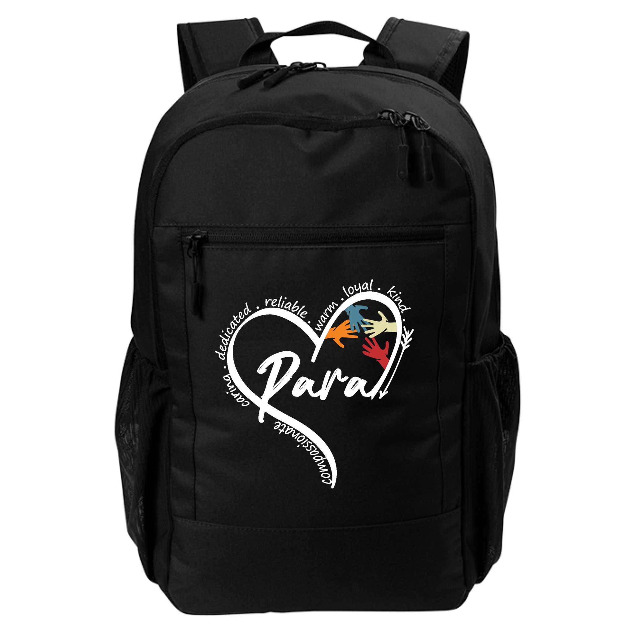 Funny Paraprofessional Graphic Tees Tops Back To School Art Backpack