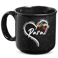 Funny Paraprofessional Graphic Tees Tops Back To School Art 15oz Campfire Ceramic Mug
