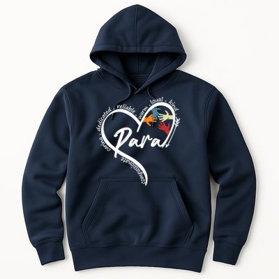 Funny Paraprofessional Graphic Tees Tops Back To School Art Hoodie