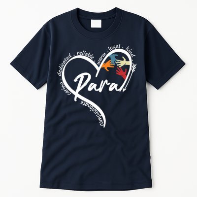 Funny Paraprofessional Graphic Tees Tops Back To School Art Tall T-Shirt