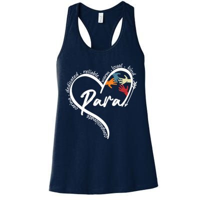 Funny Paraprofessional Graphic Tees Tops Back To School Art Womens Tank Top