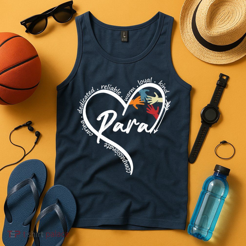 Funny Paraprofessional Graphic Tees Tops Back To School Art Tank Top