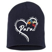Funny Paraprofessional Graphic Tees Tops Back To School Art Short Acrylic Beanie