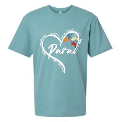 Funny Paraprofessional Graphic Tees Tops Back To School Art Sueded Cloud Jersey T-Shirt
