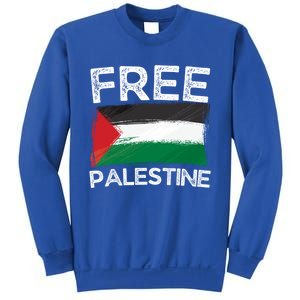 Free Palestine Gift Palestine Flag Free Gaza Arabic Liberators Gift Sweatshirt