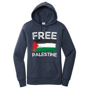 Free Palestine Gift Palestine Flag Free Gaza Arabic Liberators Gift Women's Pullover Hoodie