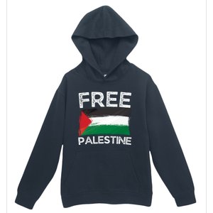 Free Palestine Gift Palestine Flag Free Gaza Arabic Liberators Gift Urban Pullover Hoodie