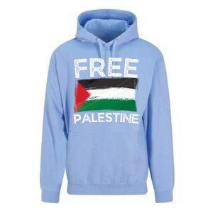 Free Palestine Gift Palestine Flag Free Gaza Arabic Liberators Gift Unisex Surf Hoodie