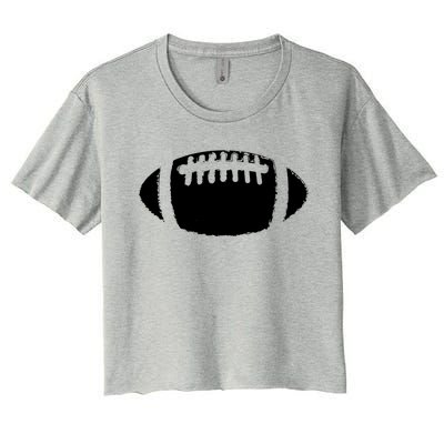 Football Player Gift American Football Lover Gift Women's Crop Top Tee