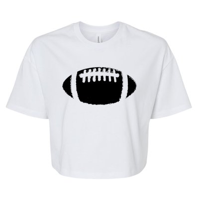 Football Player Gift American Football Lover Gift Bella+Canvas Jersey Crop Tee