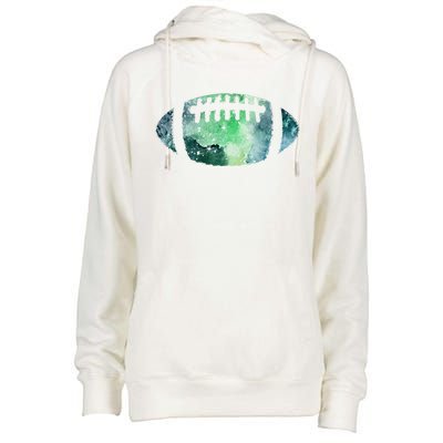 Football Player Gift American Football Lover Meaningful Gift Womens Funnel Neck Pullover Hood