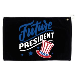 Future President Gift Grommeted Golf Towel