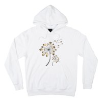 Funny Pug Gift For  Cool Flower Dog Dandelion Lover Hoodie