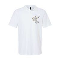 Funny Pug Gift For  Cool Flower Dog Dandelion Lover Softstyle Adult Sport Polo