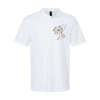 Funny Pug Gift For  Cool Flower Dog Dandelion Lover Softstyle Adult Sport Polo