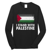 Free Palestine Gaza Palestinian Flag Long Sleeve Shirt