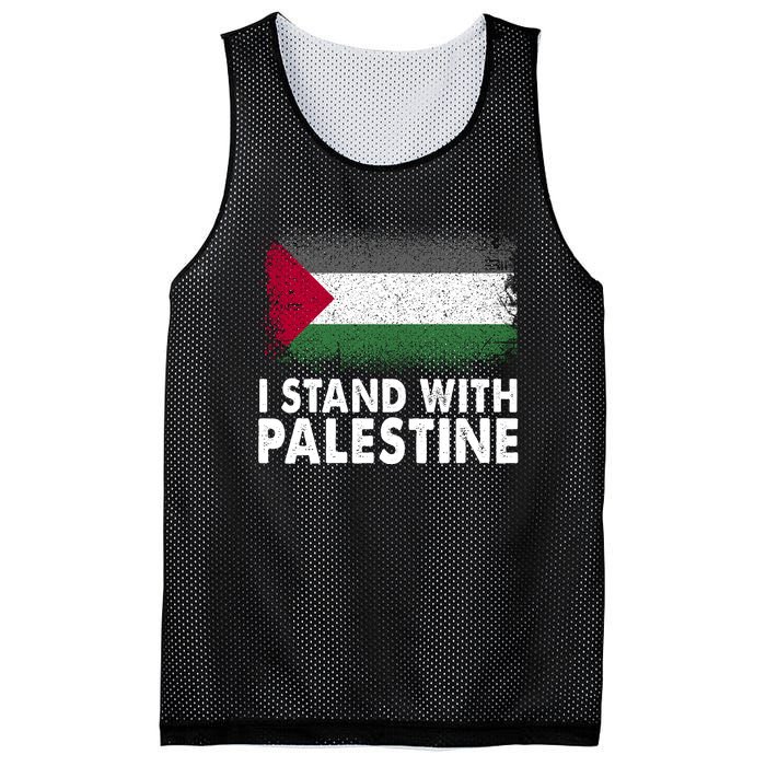 Free Palestine Gaza Palestinian Flag Mesh Reversible Basketball Jersey Tank