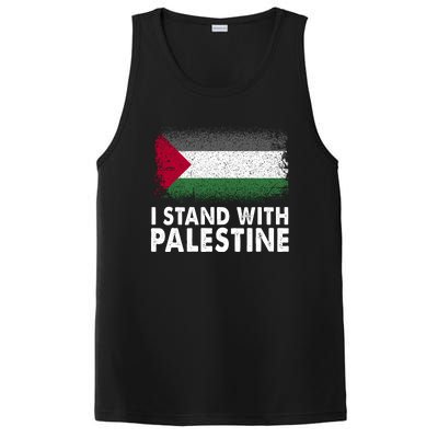 Free Palestine Gaza Palestinian Flag PosiCharge Competitor Tank