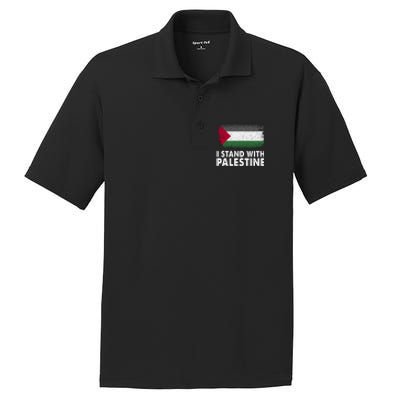 Free Palestine Gaza Palestinian Flag PosiCharge RacerMesh Polo